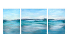 Load image into Gallery viewer, Coastal Colors No. 40 ~ 36&quot; x 84&quot; Triptych
